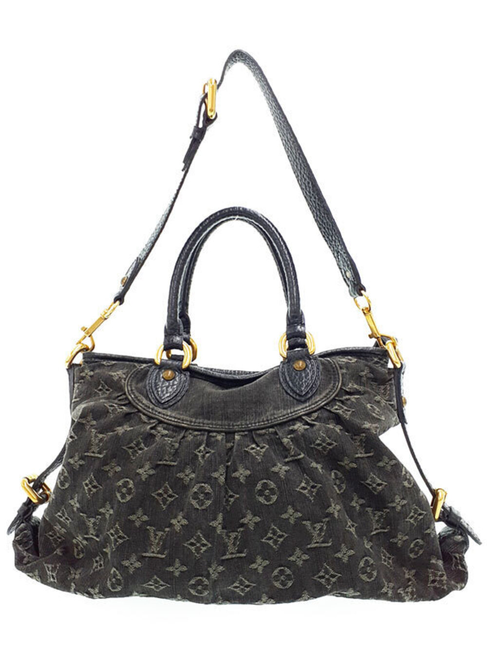 Louis Vuitton Monogram Denim Neo Cavi Bag